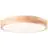 Brilliant Slimline Plafondlamp Metaal Hout Kunststof Wit 22W 2400lm - 830 Warm Wit | 345mm