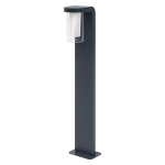 Ledvance Smart+ Wi-Fi LED Sokkel Lamp Cascade Donker Grijs Buitenverlichting 10W 420lm - 830 Warm Wit | 80cm - RGBW - Dimbaar