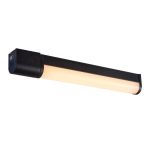 Nordlux Malaika 49 Wandlamp Aluminium Zwart 6W 540lm - 830 Warm Wit | IP44