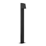 Eglo Sokkel Lamp Stagnone Buitenverlichting Staal Zwart 4.6W 400lm - 830 Warm Wit | Geschikt voor GU10