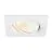 SLV New Tria 68 Spot Aluminium Wit Vierkant 8.3W 750lm 60D - 930 Warm Wit | Zaagmaat 68mm - Beste Kleurweergave - Dimbaar 