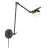 Nordlux Contina Wandlamp Metaal en Glas Zwart | Geschikt voor G9