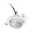 Philips LED Spot Greenspace Accent Elbow Aluminium Wit 22.5W 3100lm 36D - 840 Koel Wit | 163mm - IP20