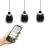 Eglo Connect.Z Smart Pendelarmatuur Molochio-Z Staal Zwart 11.1W 1500lm - 827-865 Afstembaar Wit + RGB | Dimbaar