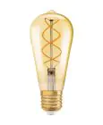 Ledvance Vintage 1906 LED E27 Peer Goud 4W 300lm - 820 Zeer Warm Wit | Dimbaar - Vervangt 25W